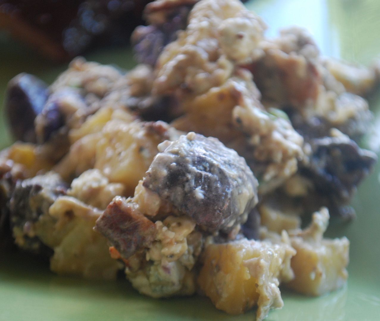 Terri's Table Roasted Potato Salad and Date Pudding Cobbler